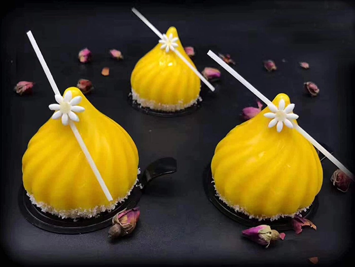 15 Cavity Silicone Modak Dessert Chocolate Mold Cake Tools - Divena IN
