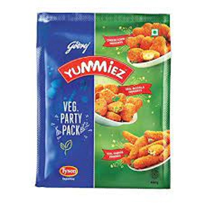 YUMMIEZ VEG PARTY PACK 600GM