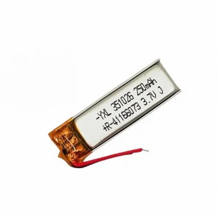 3.7V 250mAh LiPo Rechargeable Battery (46)