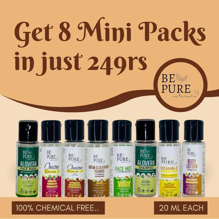 Travel Mini Pack Combo of 8 Products