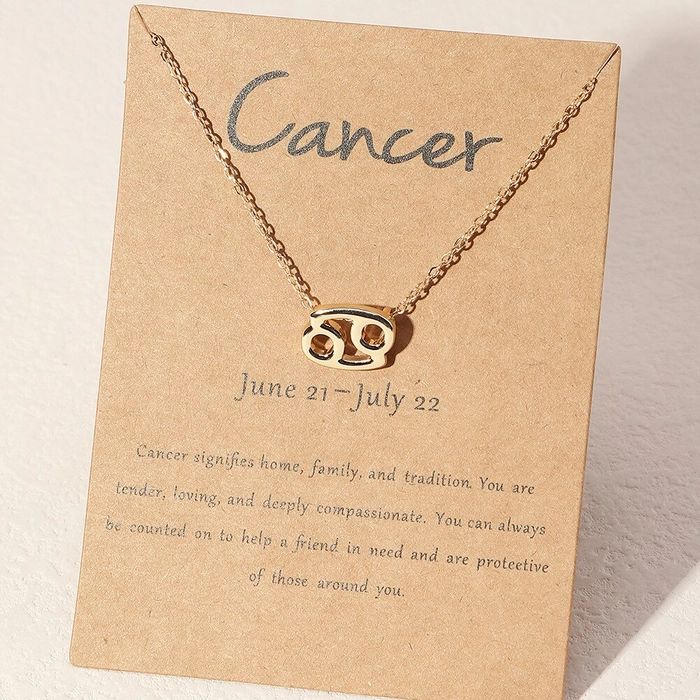 Cancer Necklace, Cancer Zodiac Sign Necklace, Zodiac Necklace, Zodiac  Jewelry, Cancer Birthday Gift, Cancer Pendant Necklace, Cancer Jewelry -  Etsy