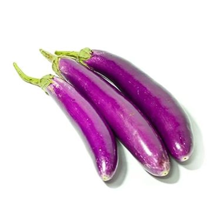 brinjal black long 500 gms