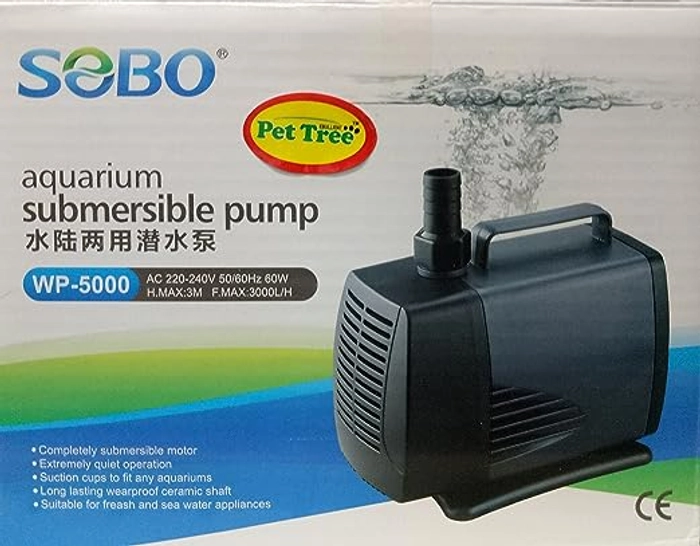 Sobo WP-5000 Aquarium Submersible Pump