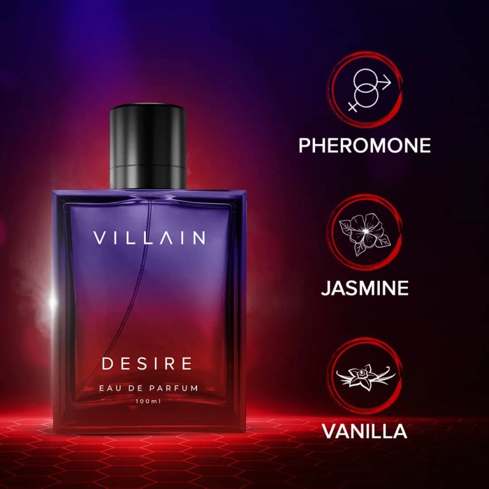 Villain Desire Eau De Parfum, 100ml - BEAUTY AND GLOW