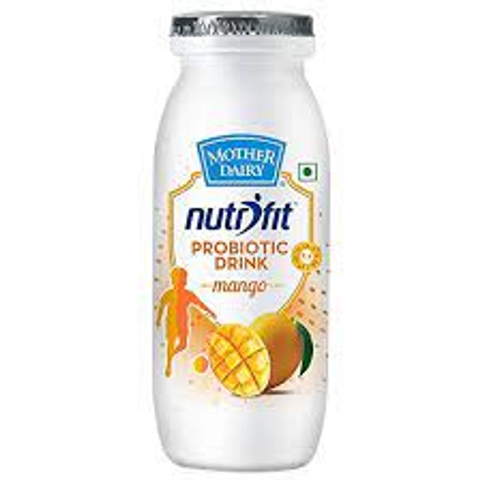 MOTHER DAIRY NUTRIFIT PROBIOTIC MANGO 100 ML