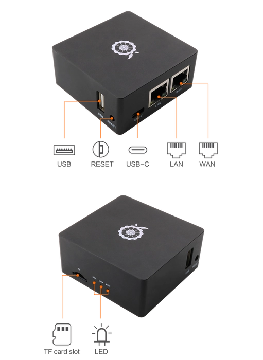 Orange Pi Case-R1 Plus LTS