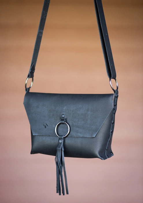 Grey Large Tote - New Rein Leather