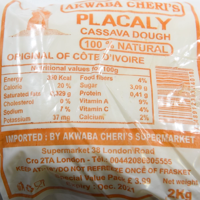 Placaly Cassava Dough