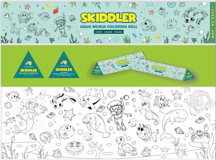 Buy Aqua Coloring Roll online from Skiddler