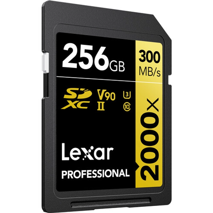 Lexar Professional 2000x SDHC/SDXC UHS-II V90, WITHOUT reader, RW up to 300/260 MB/s, 32GB/64GB/128GB/256GB