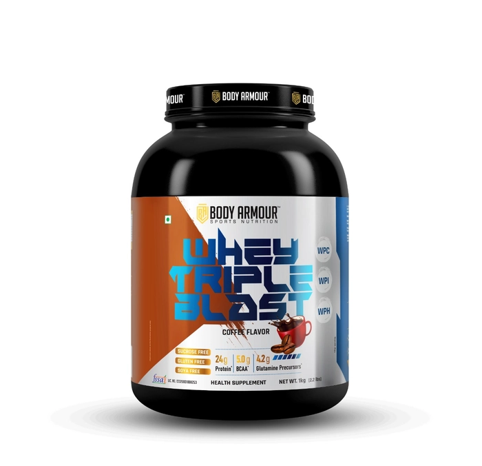 Body Armour Whey Triple Blast Coffee 1Kg