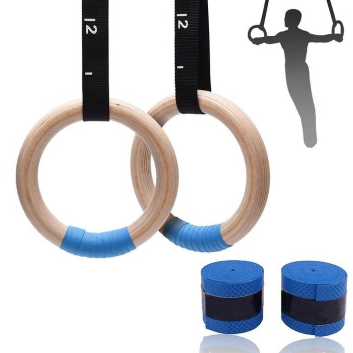 Buy Letsplay Roman-Ring Wooden Gymnastic Ring, 8 inch (Wood) Online at Low  Prices in India - Amazon.in