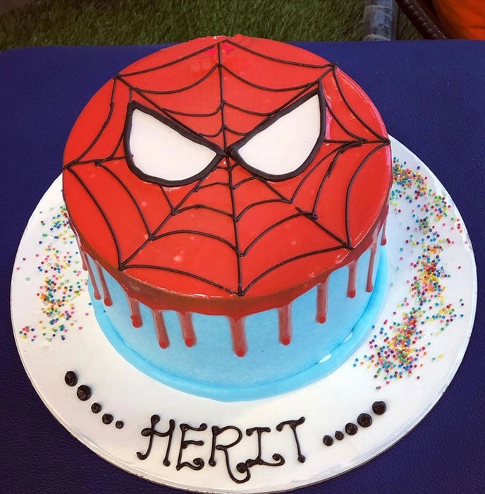 Spiderman Theme Cake - Cake Owls-cokhiquangminh.vn