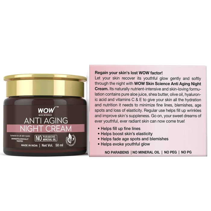 Anti aging on sale night cream