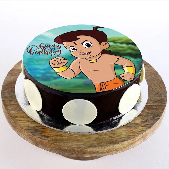 Chotta Bheem Theme Cake For Kids Birthday Cake 199 - Cake Square Chennai |  Cake Shop in Chennai