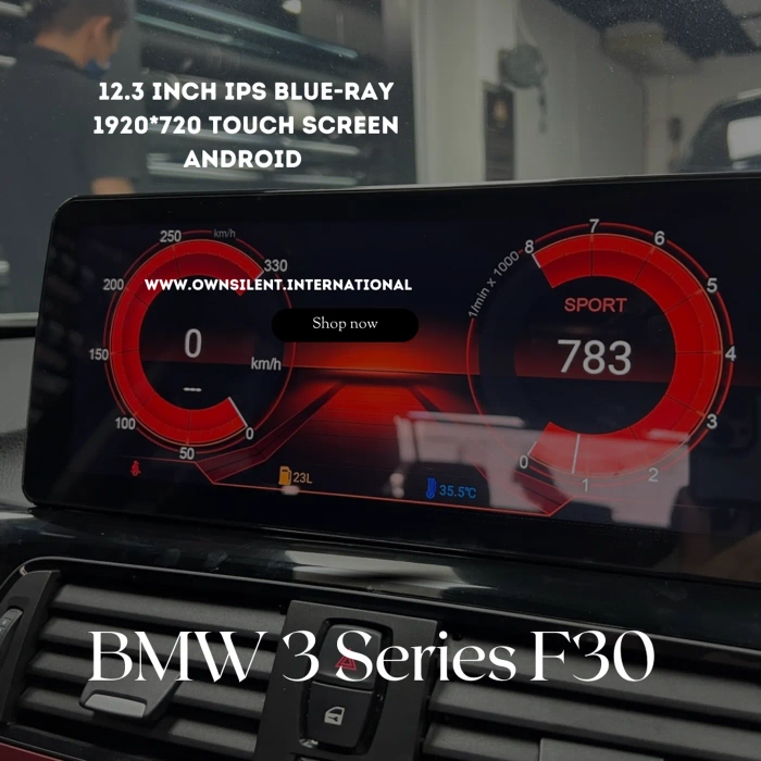 12.3” Blu-ray CarPlay Stereo Bmw 3 Series f30 – Own Silent International LLC