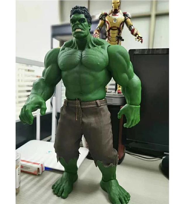 Costume classique Hulk série animée 5/6 ans