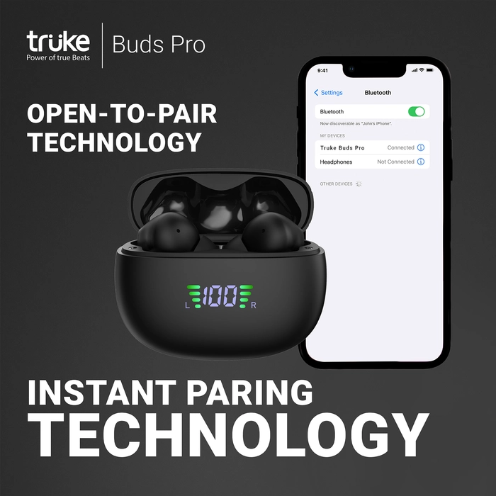 Truke Buds PRO: Hybrid ANC TWS Earbuds. Shop Now!