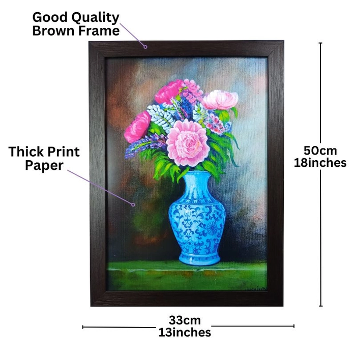 easy flower vase painting - Clip Art Library