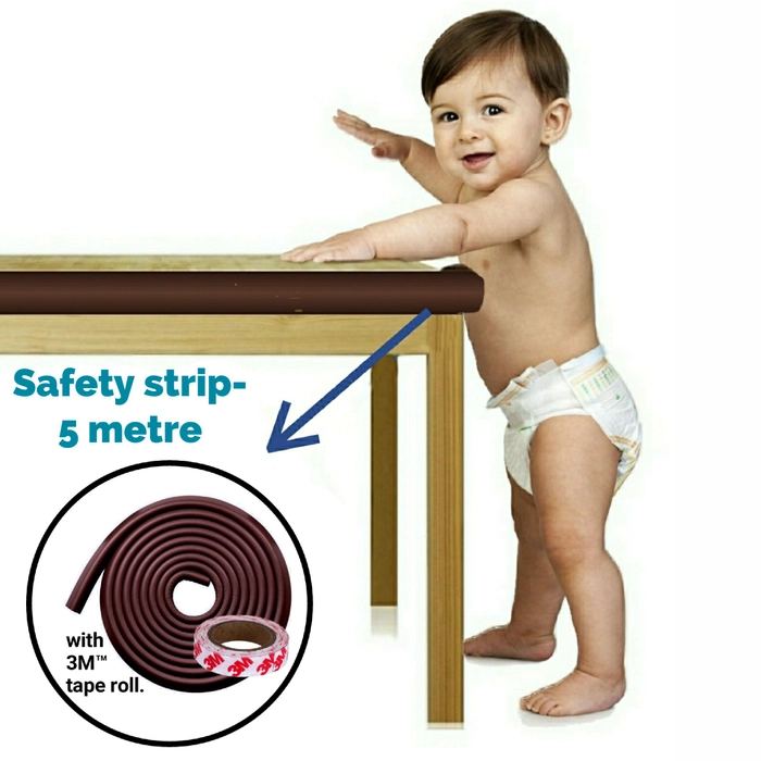 Buy KidDough Baby Proofing Corner Safety Strip and Corner Guard, Thick  Rubber Edge Corner Protector Guard, Sharp Corner Guard