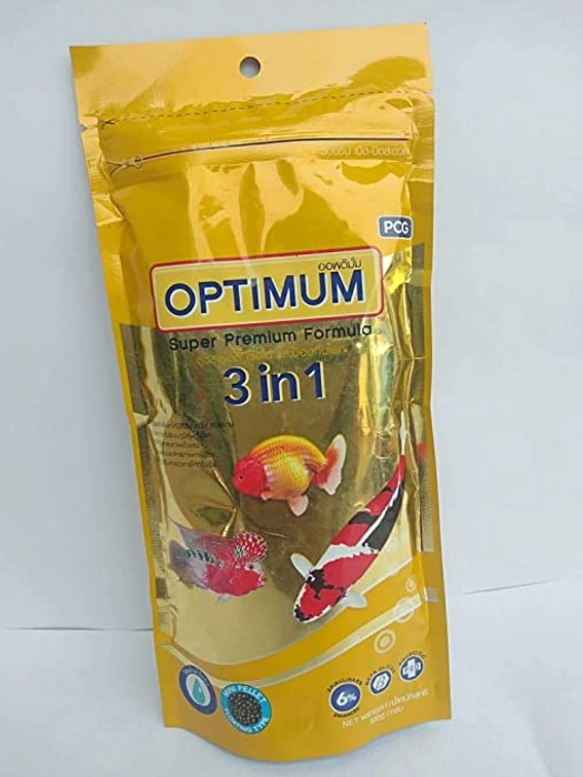 Optimum 3 in 1 Spirulina 6% Small Pellet - 100 gm