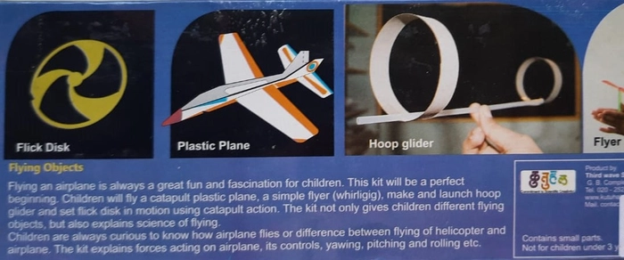 Flying Objects - Do-It-Yourself Activity kit/Science Project kit