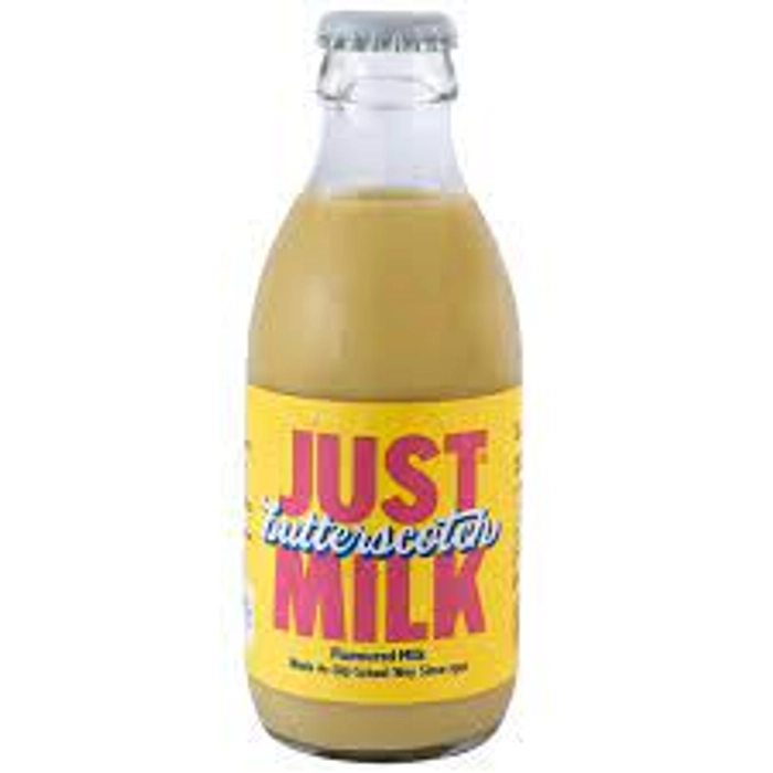 JUST MILK FLAVOURED MILK - BUTTER SCOTCH 180 ML BO