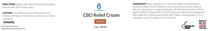 CBD Relief Cream