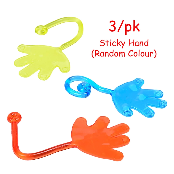 Retractable Sticky Palm Climbing Wall Children Prank ToyElastic Elastically Stretchable Stick Toy