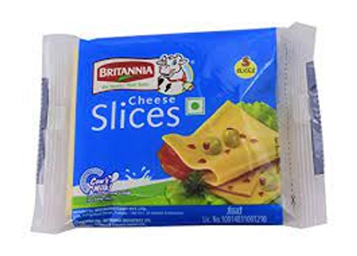 BRITANNIA CHEESE SLICES 100G 60PK CBB