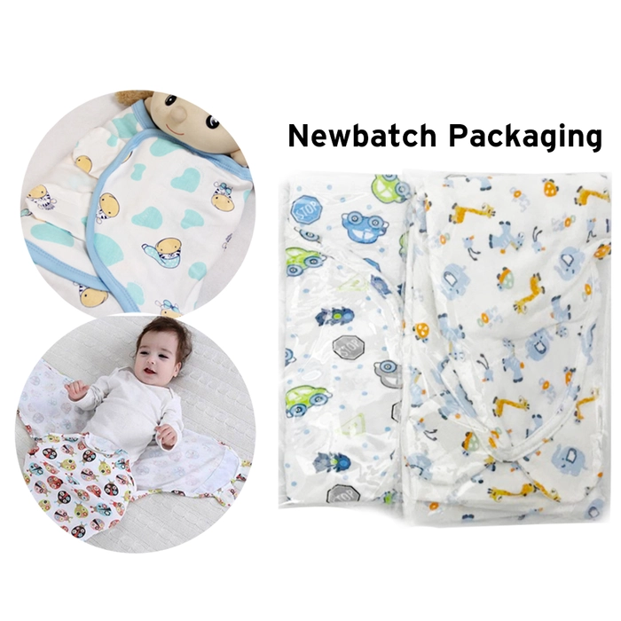 Instant Baby Swaddle Pod Soft Adjustable Swaddling Infant Baby Cotton Wrap Blanket Kain Bedung Bayi SW