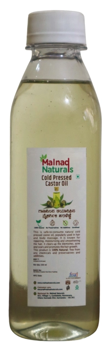 Castor Oil (100% Natural, Cold Pressed)