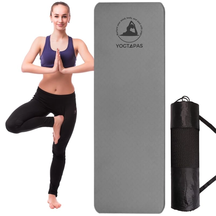 Yogtapas premium 6mm Yoga Mat ( EVA + TPE)