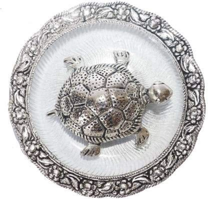 Feng Shui Tortoise On Plate