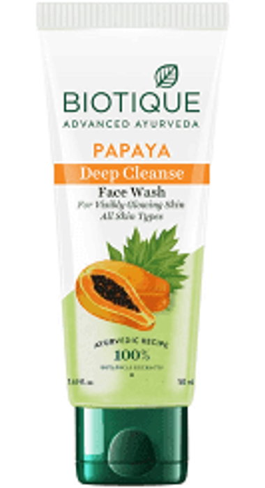 Biotique Papaya Deep Cleanse Facewash