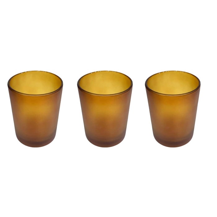 Candle Making Kit - 2pc 4oz Amber Glass Candles – Northern Lights