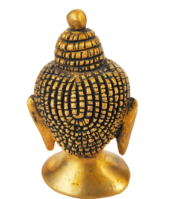 Buddha Head (Brass)