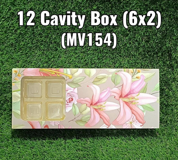 12 Cavity Diwali Long Chocolate Gift Box Any One
