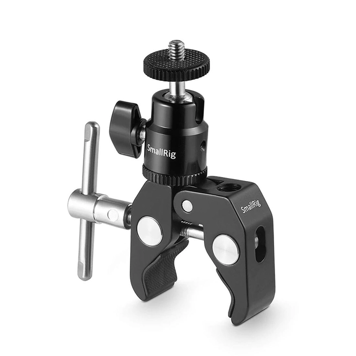 SmallRig 1124 Clamp Mount with 1/4" Screw Ball Head Mount