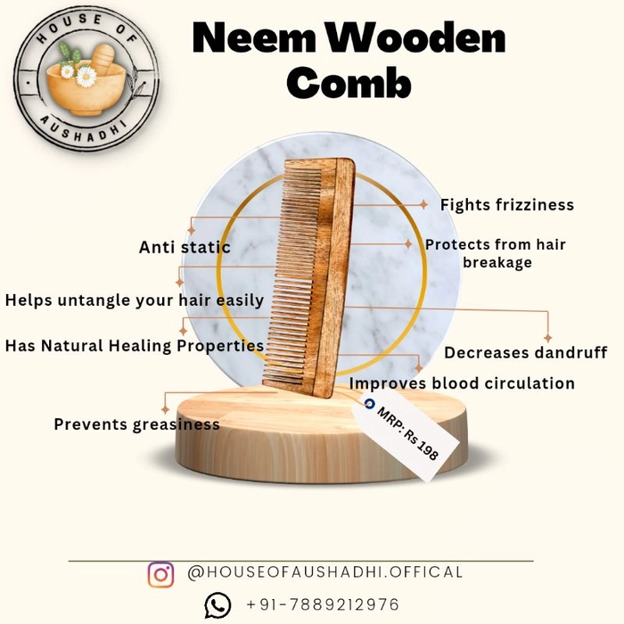 Neem Wooden Comb