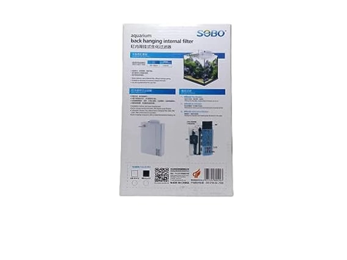 Sobo WP-200H Aquarium Back Hanging Internal Filter