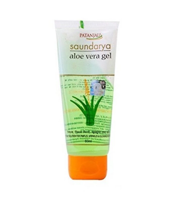 Patanjali Face Gel Saundarya Aloe Vera, 60ml