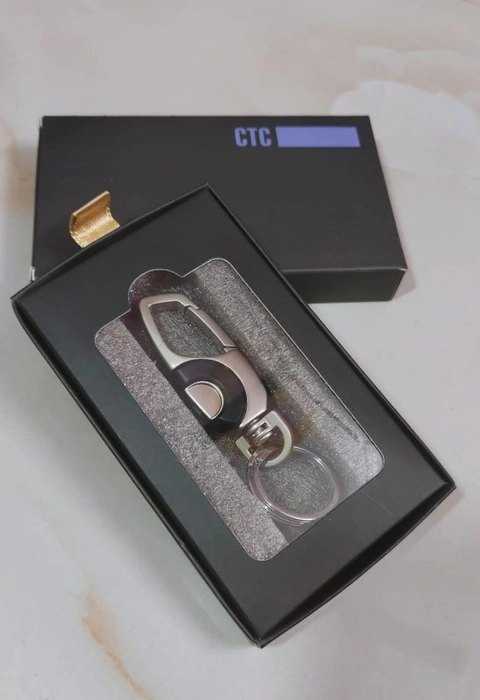 Heavy-Duty Double Ring Keychain