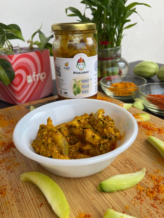 Mango peeled pickle