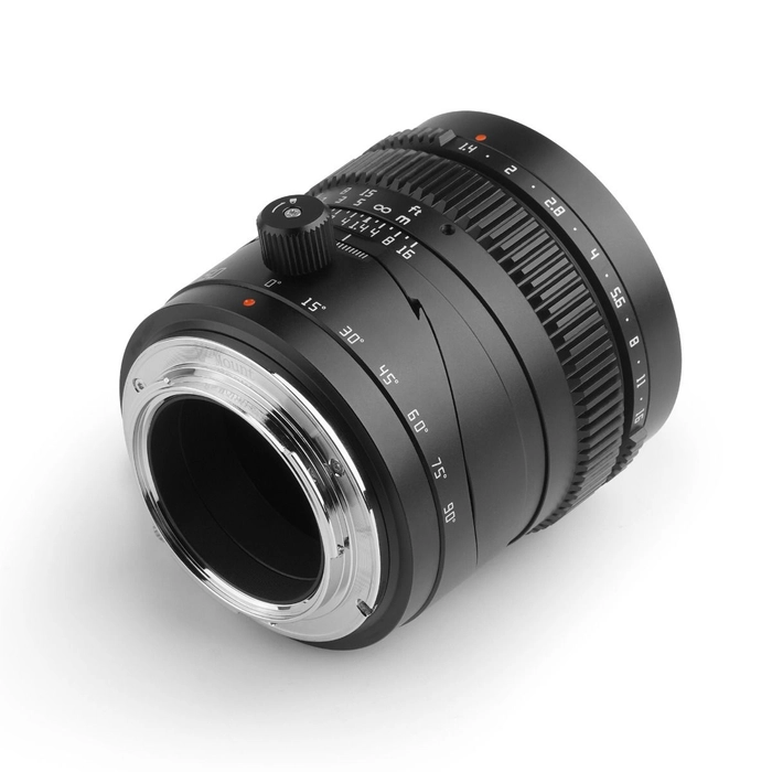 TTArtisan 50mm f/1.4 TILT Lens for Sony E / Full Frame / Black