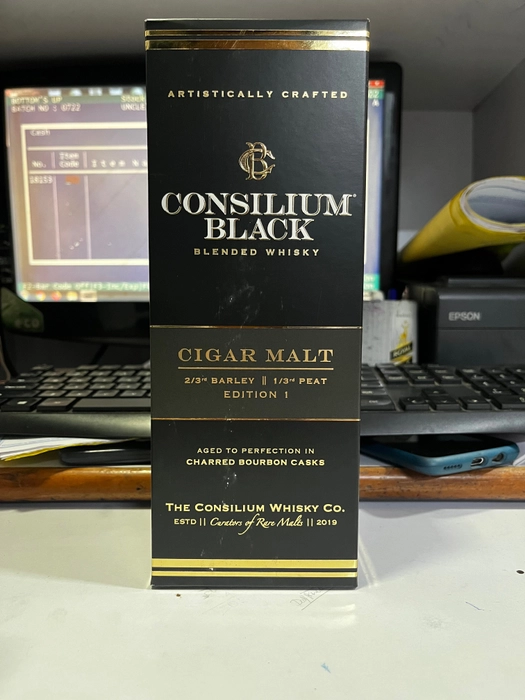 Consilium black cigar malt blended whisky