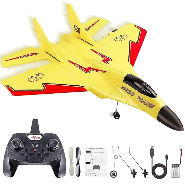 Rc Airplanes, Remote Control Airplanes Glider 2.4 GHZ, 2 Channels RC Plane