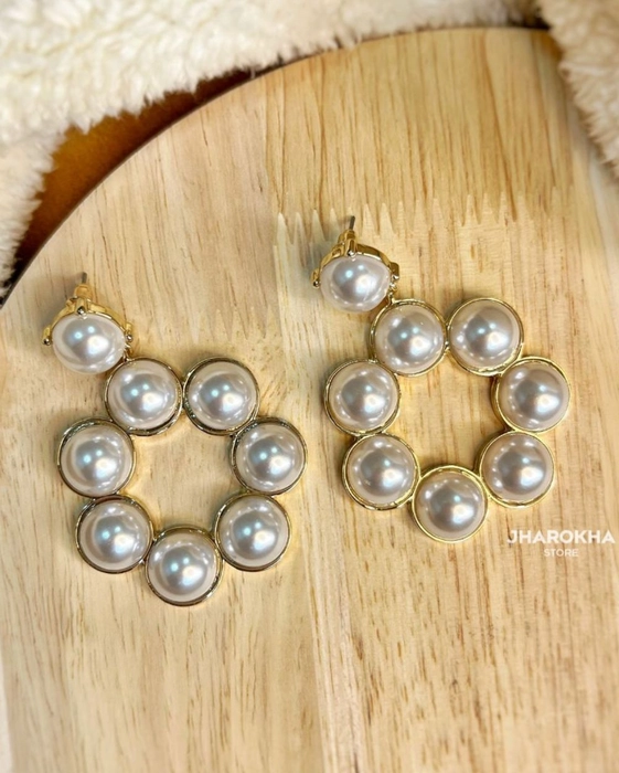 Details 128+ stylish pearl earrings latest