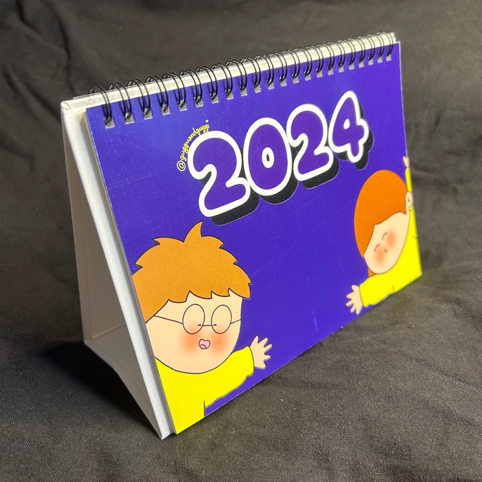 Buy 2024 calendar online from Gugguandguggi