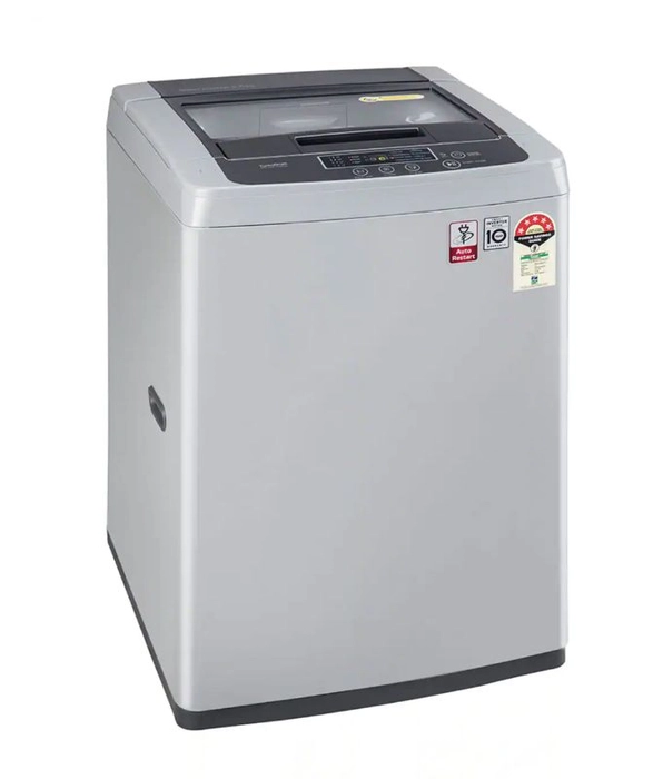 LG 6.5 Kg Top Load Washing Machine Silver (T65SKSF4ZD)